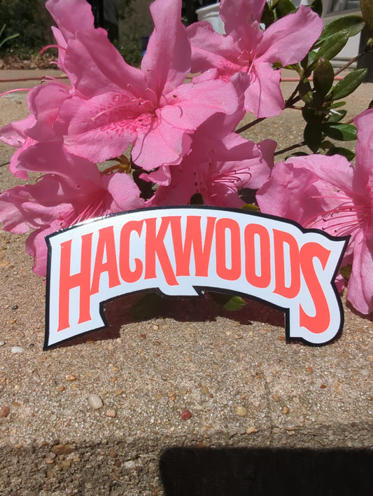 Hackwoods sticker
