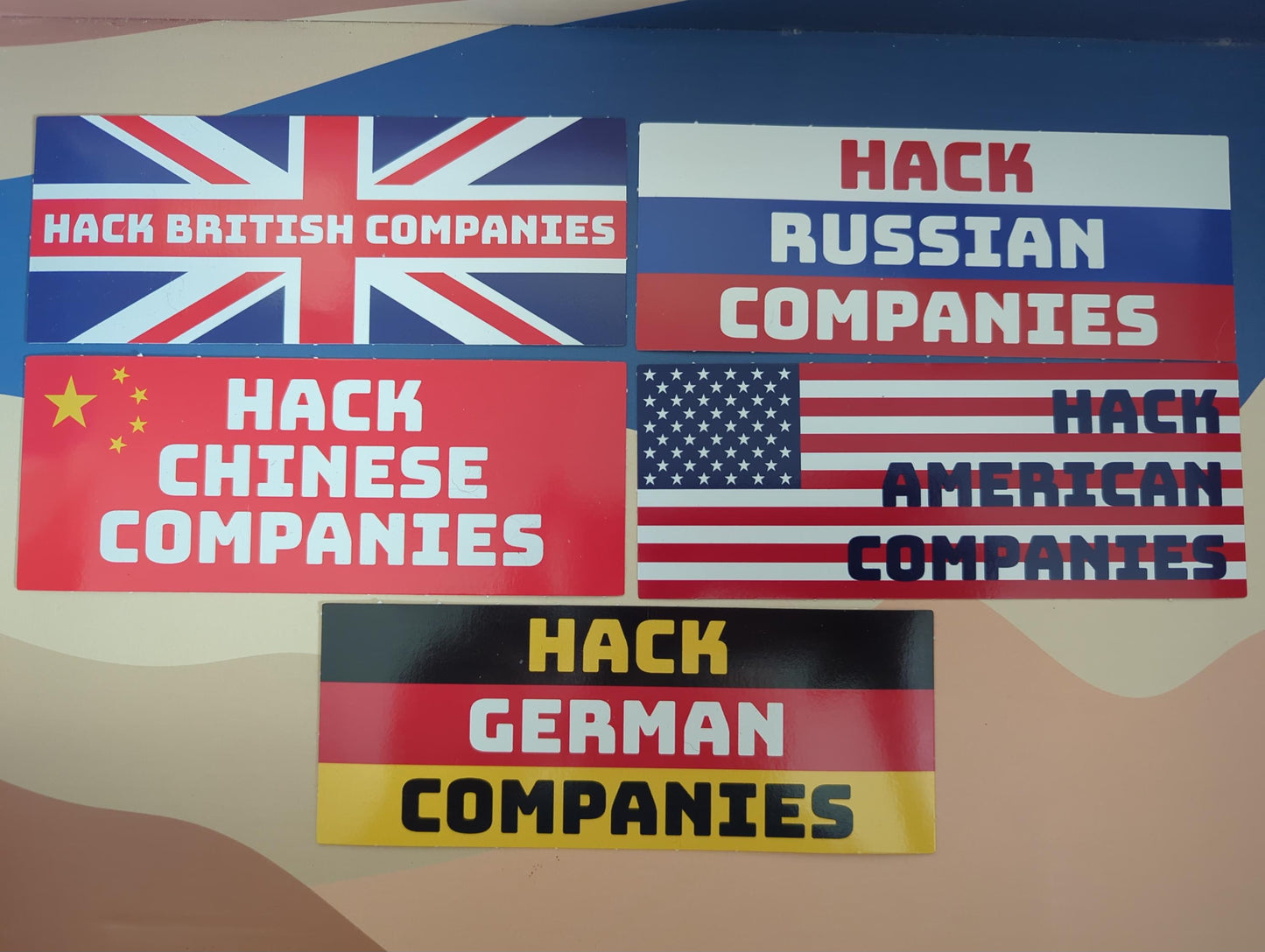 Hacker Sticker Pack - 13 pcs - Perfect gift for anyone who is into cybersecurity, infosec, hacking, red team, blue team, or threat intel