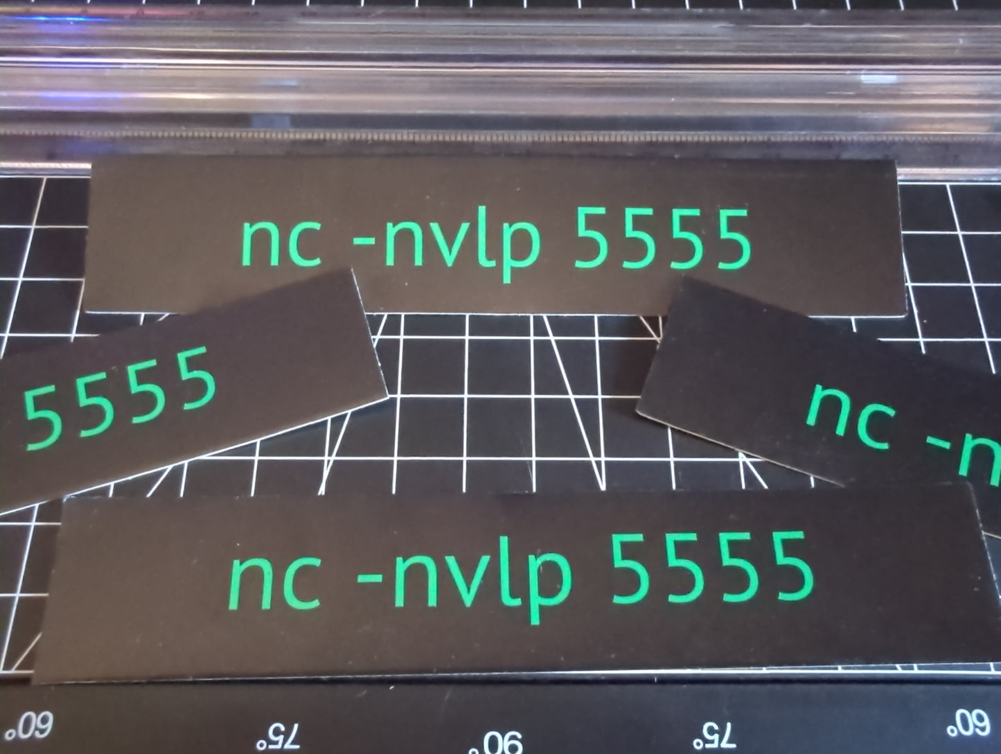 nc -nvlp 5555 stickers