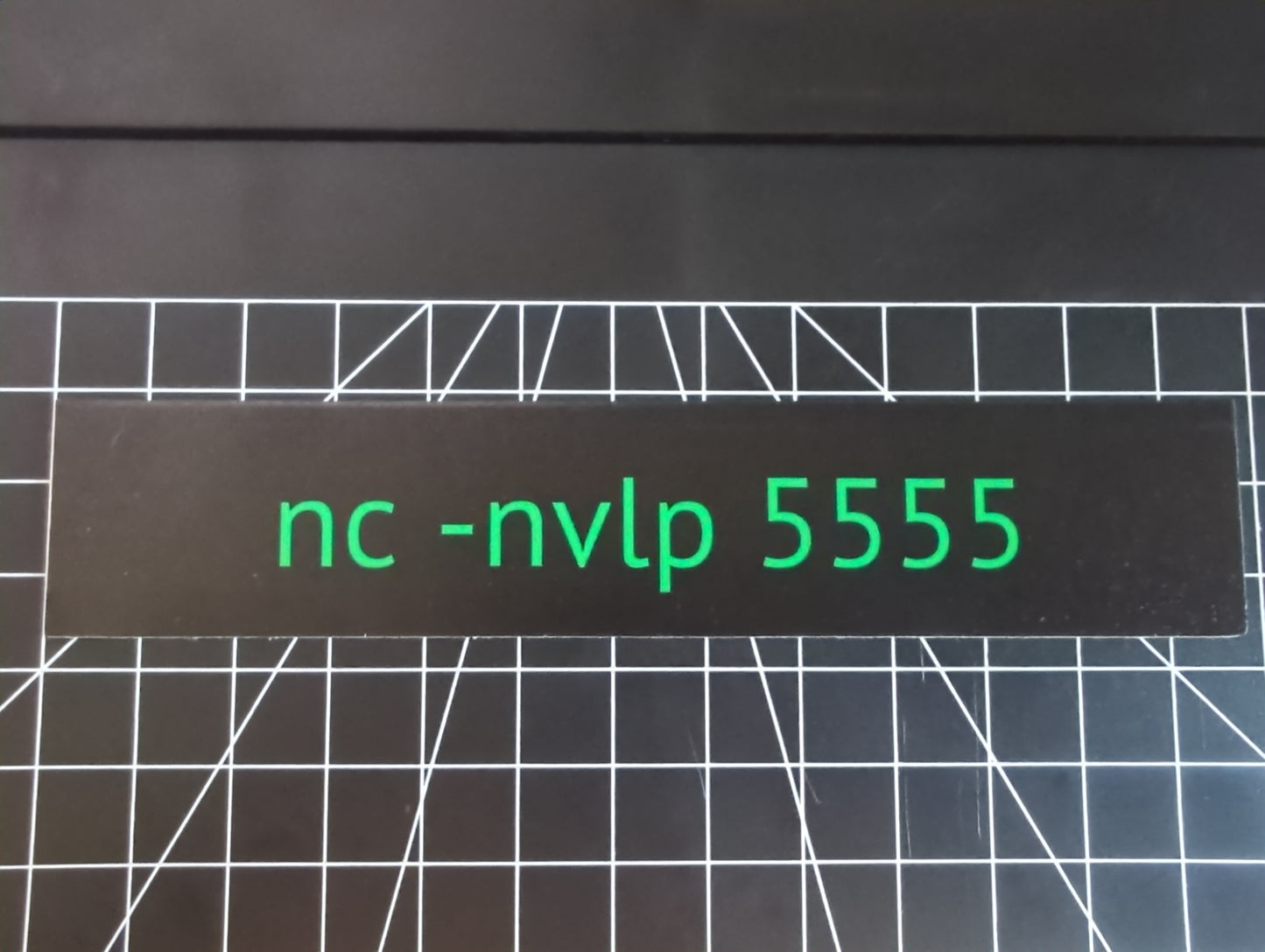 nc -nvlp 5555 stickers