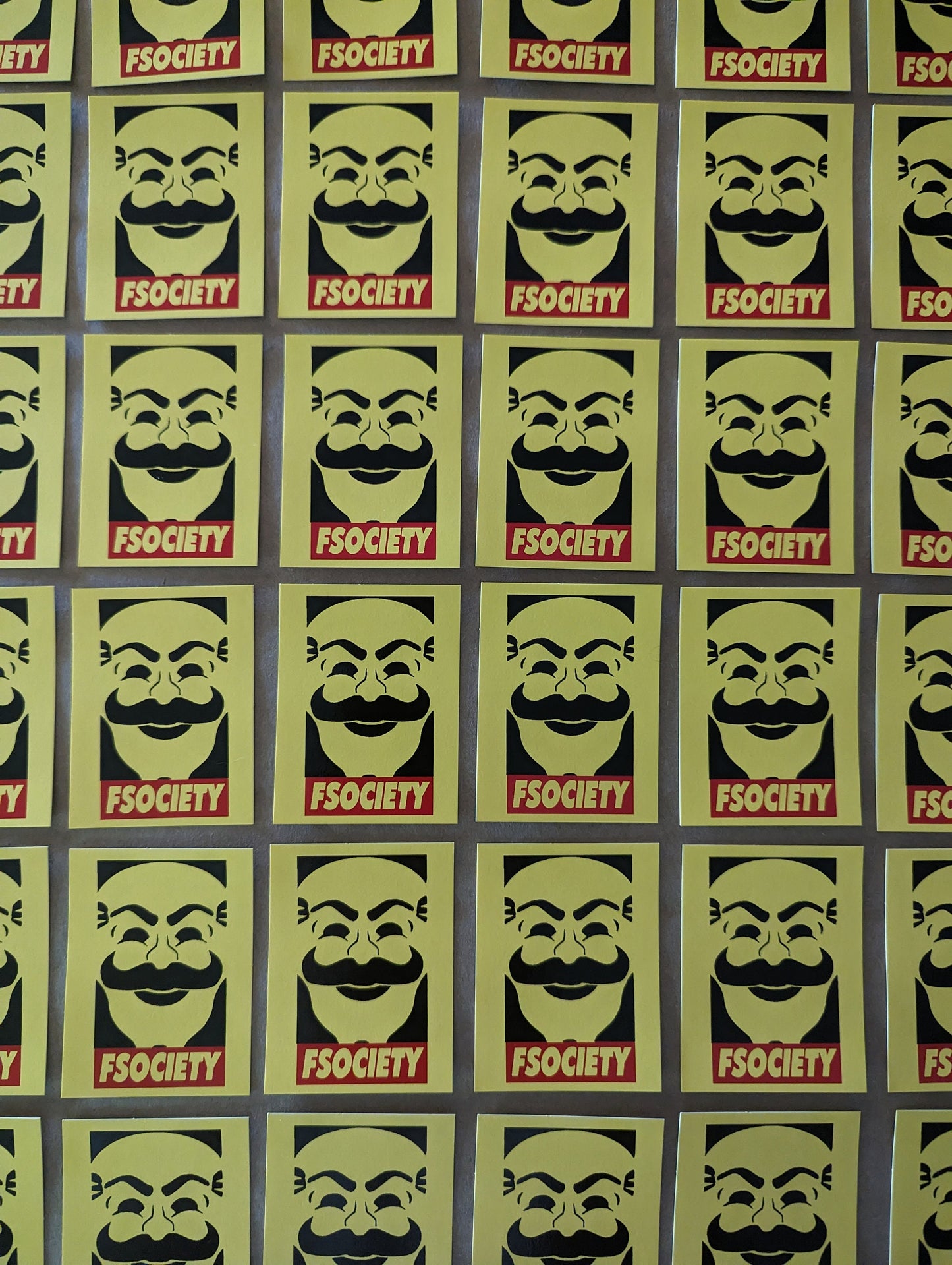 fsociety sticker - Mr Robot - Elliot Alderson